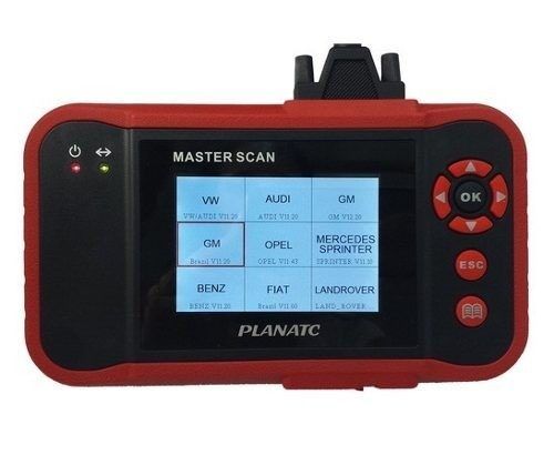 Master Scan Scanner Automotivo Profissional para diagnosticar motor, transmissão, ABS e Airbag